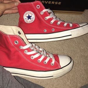 Red Converse High Top
